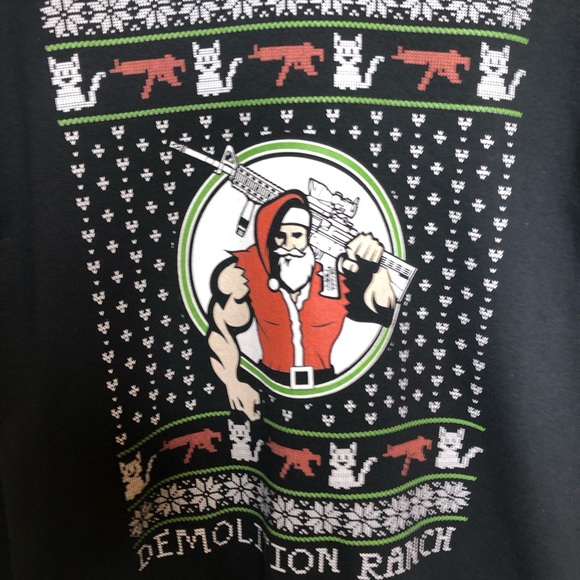 Demolition Ranch Ugly Christmas Sweater 